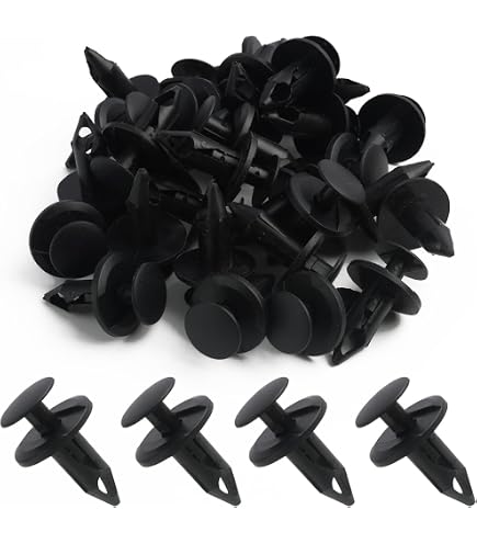 20-Pack Bumper Mounting Clips For BMW – Part #51111908077, Black